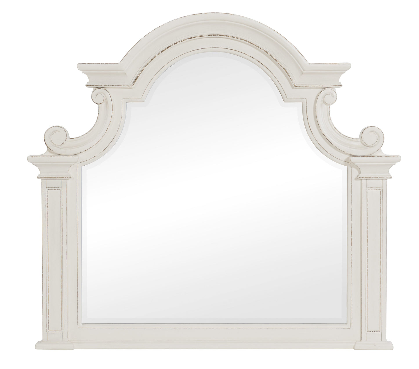 Baylesford Antique White Upholstered Panel Bedroom Set