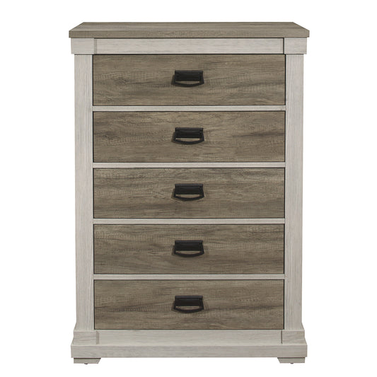 Arcadia White/Weathered Gray Chest