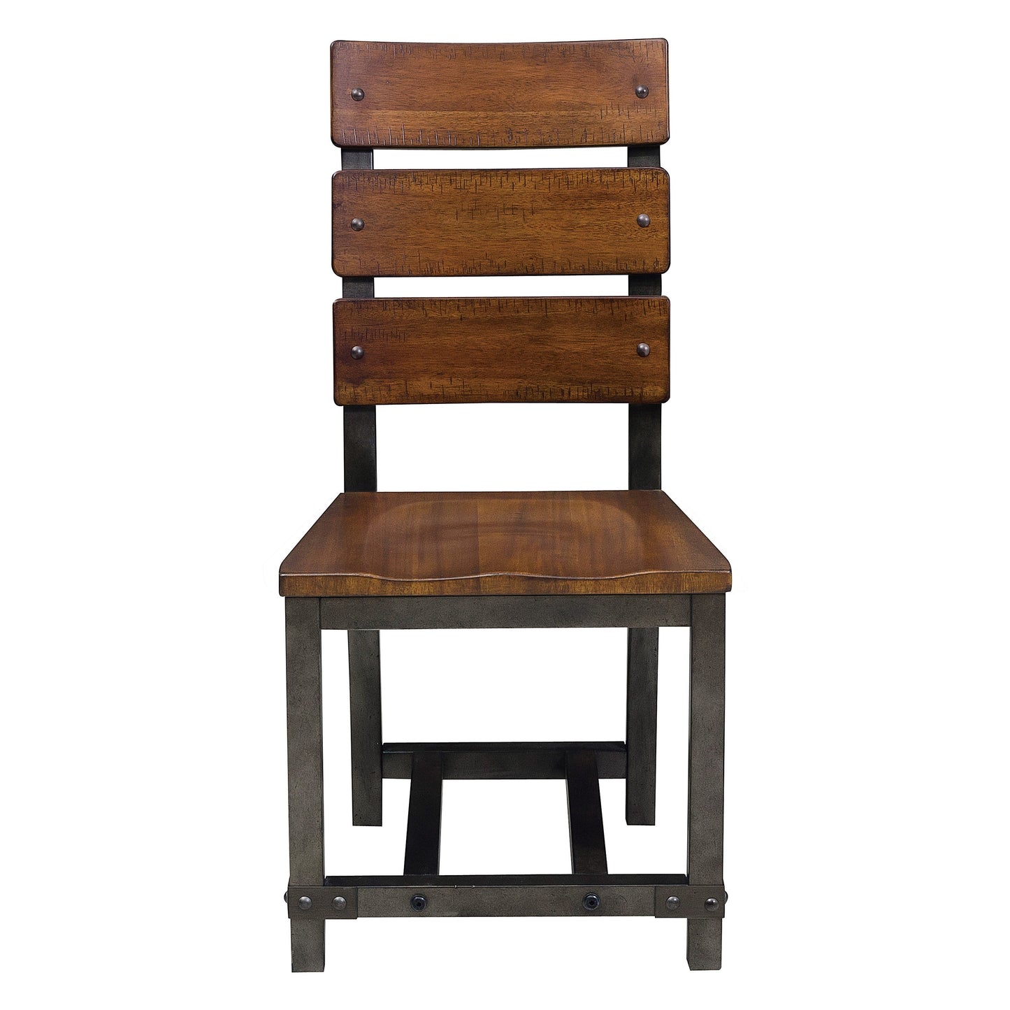 Holverson Rustic Brown Extendable Dining Set