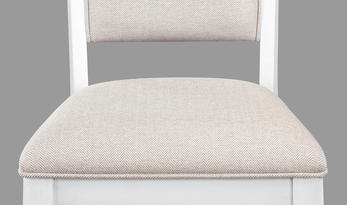 Wendy White Counter Height Chair, Set of 2