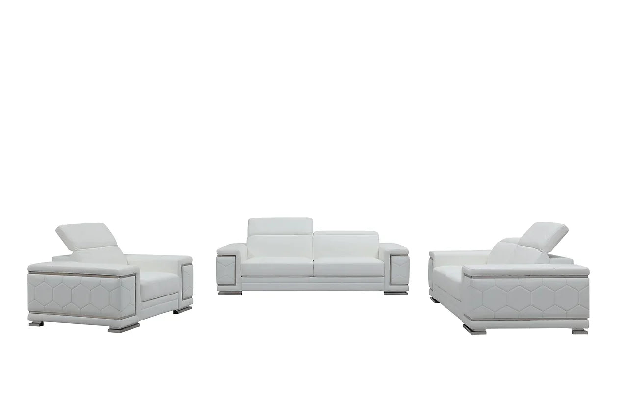 MI-2205 Adrian (White) Living Room Set