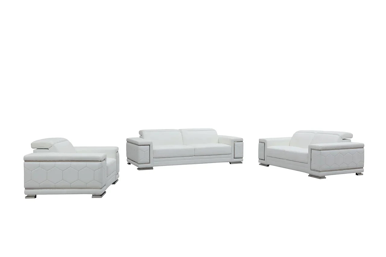 MI-2205 Adrian (White) Living Room Set