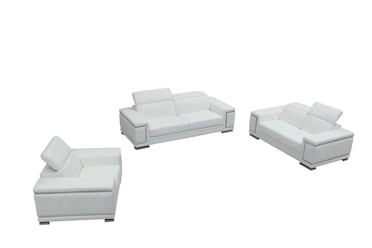 MI-2205 Adrian (White) Living Room Set