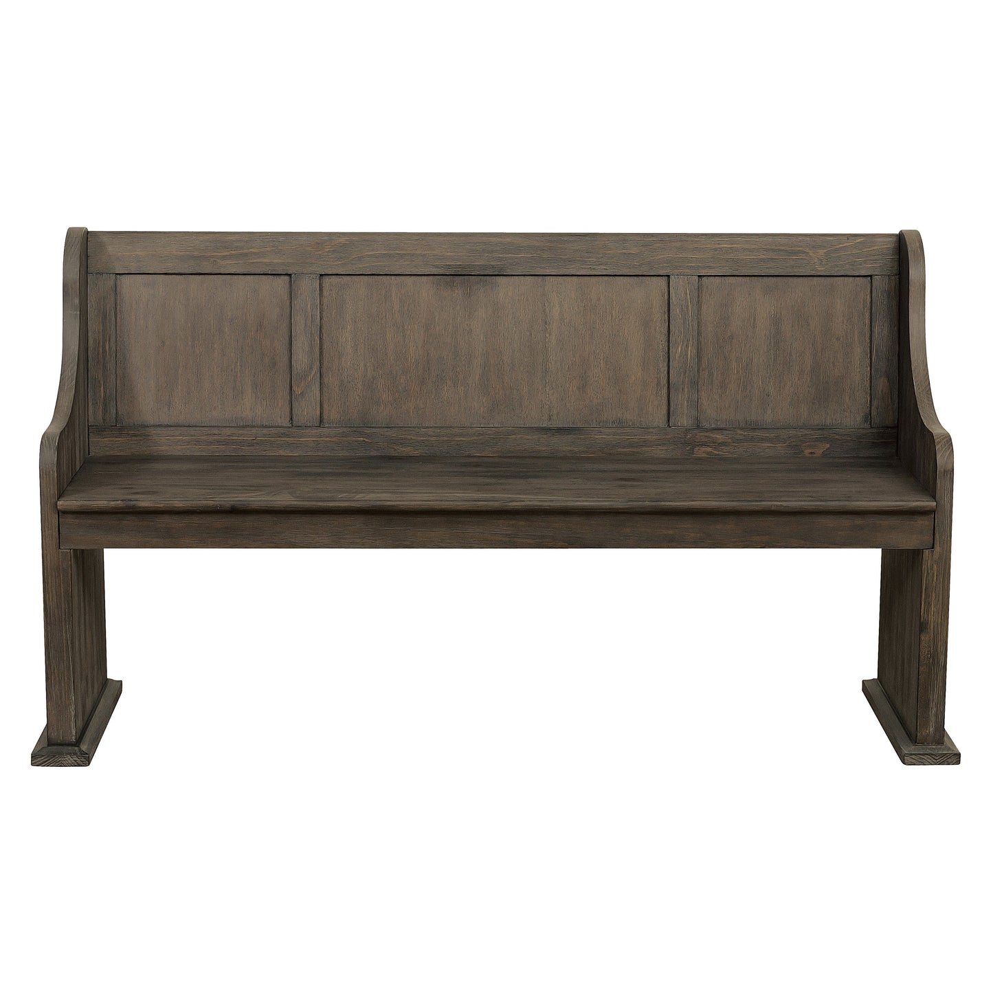 Toulon Dark Oak Dining Bench