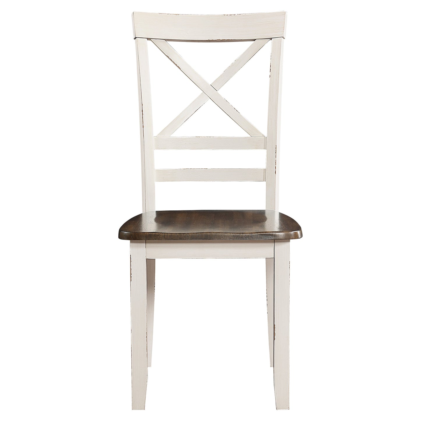 Troy Antique White 5-Piece Dining Set