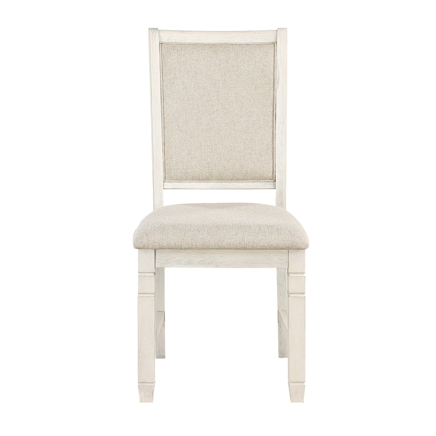 Asher Antique White Side Chair, Set of 2