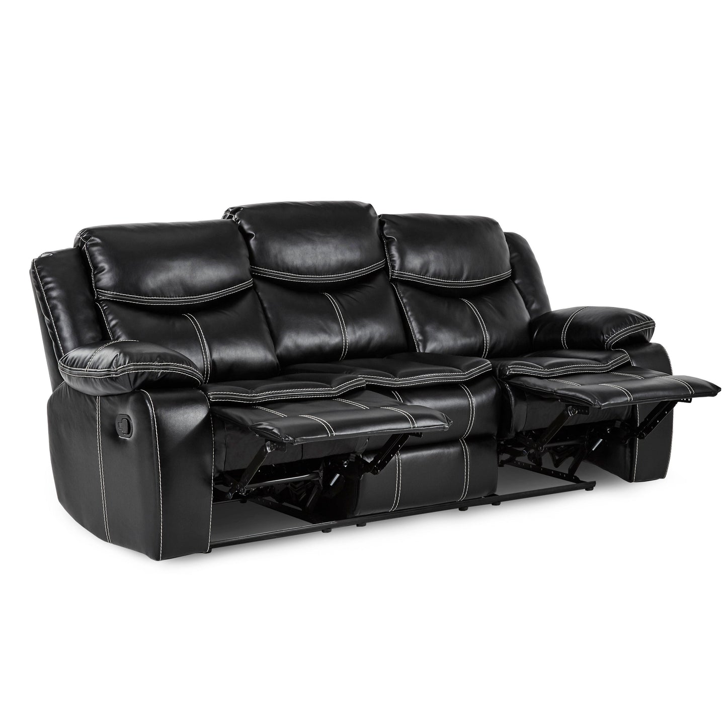 Bastrop Black Reclining Living Room Set