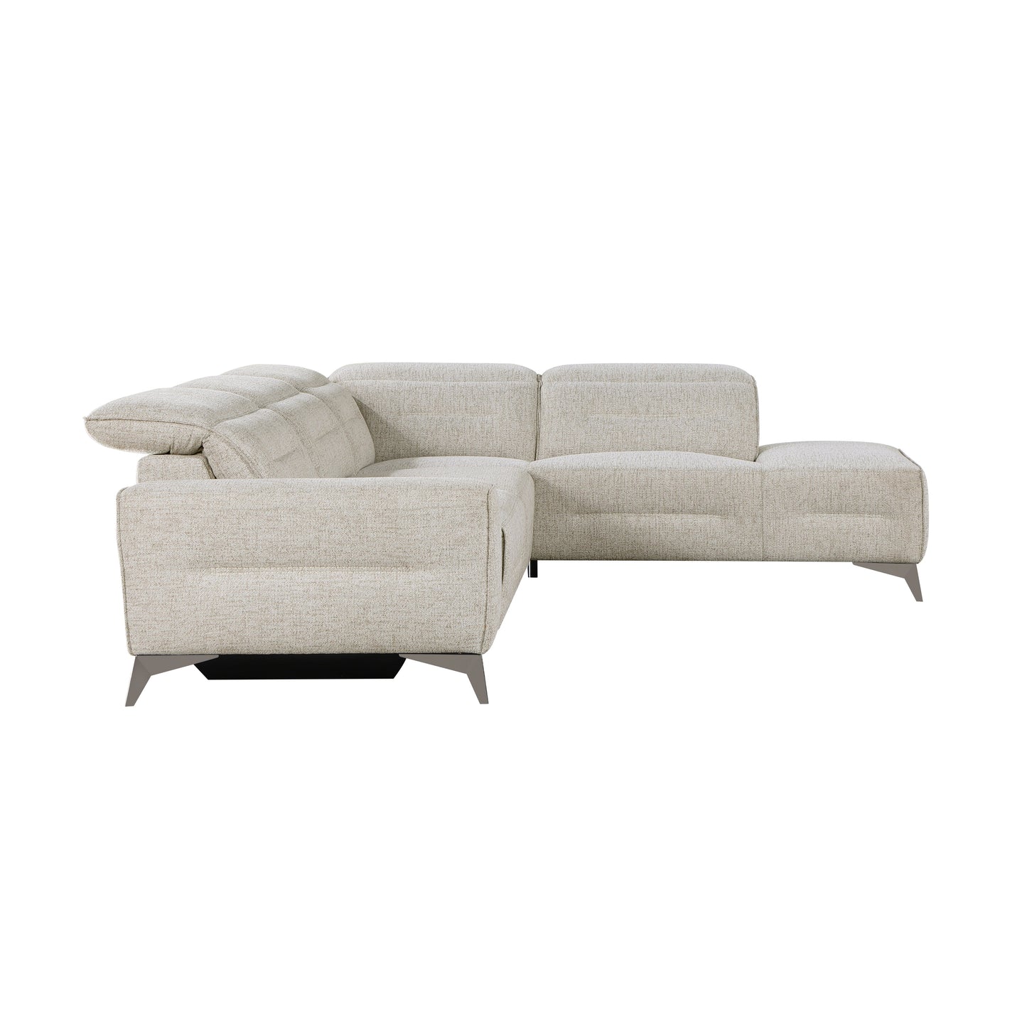 Adahlia Sand Power Reclining Sectional with Right Chaise