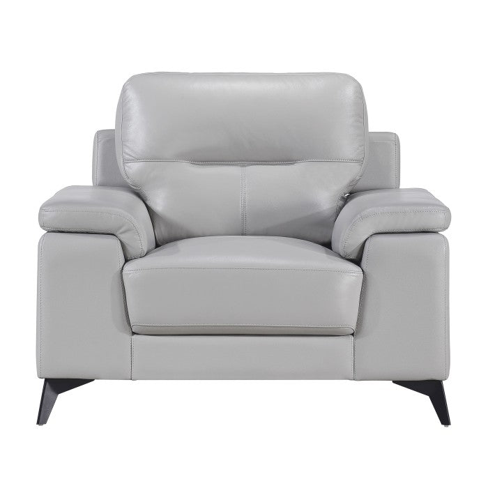 Mischa Silver Grain Top Grain Modern Living Room Sets