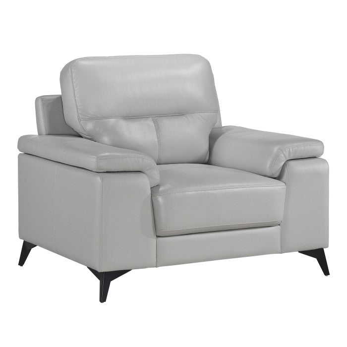 Mischa Silver Grain Top Grain Modern Living Room Sets