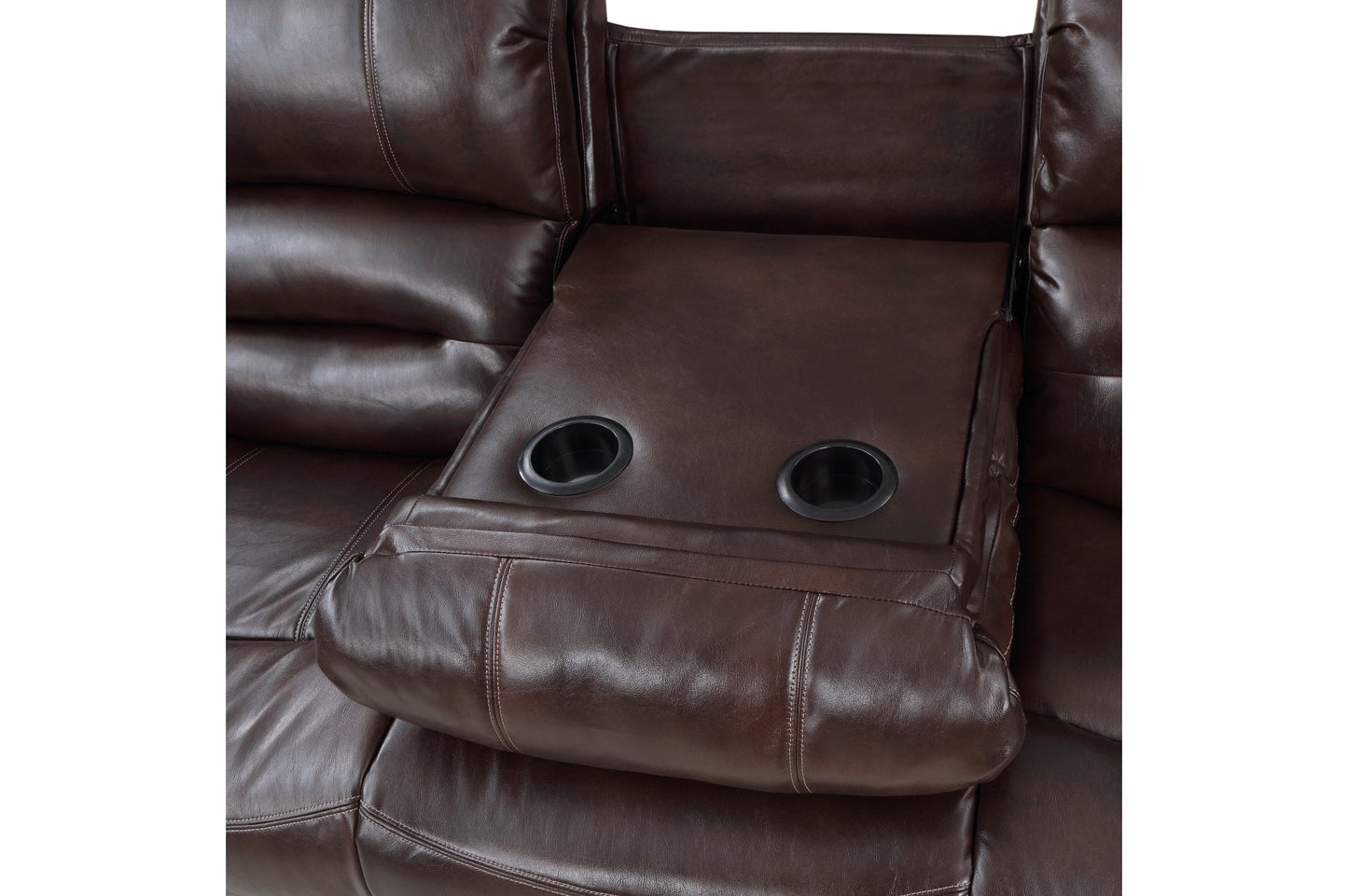 Center Hill Brown Reclining Living Room Set