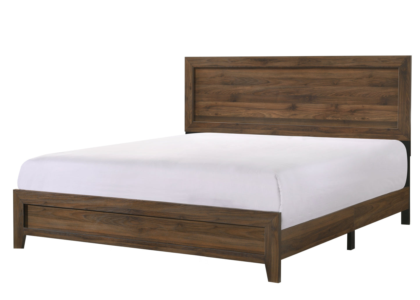 Millie Cherry Brown Panel Bedroom Set