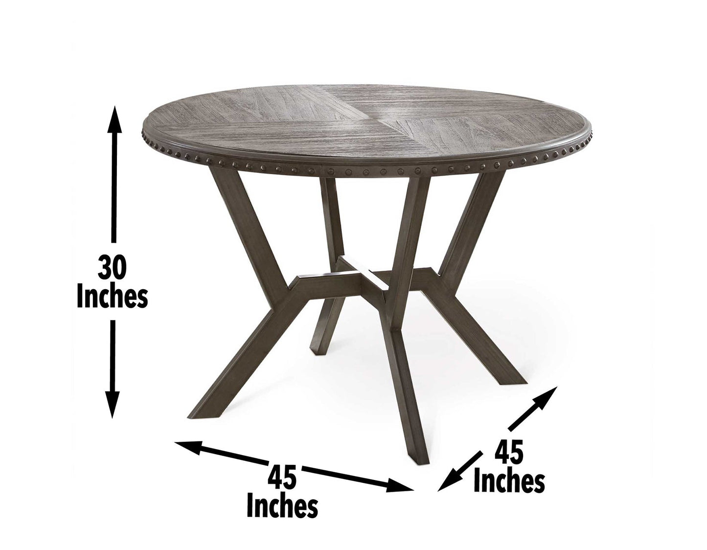 Alamo 5 Piece Set(Table & 4 Side Chairs)
