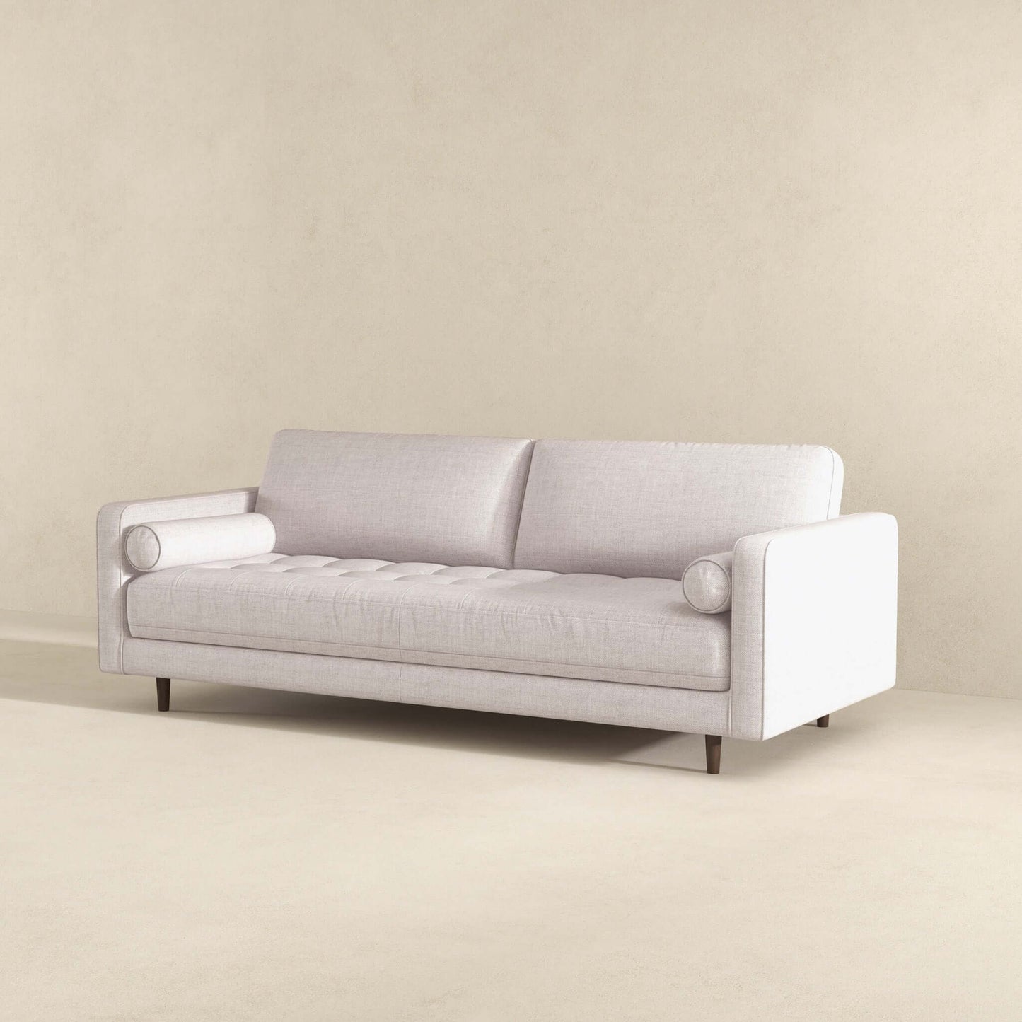 Daphne Beige Linen Sofa