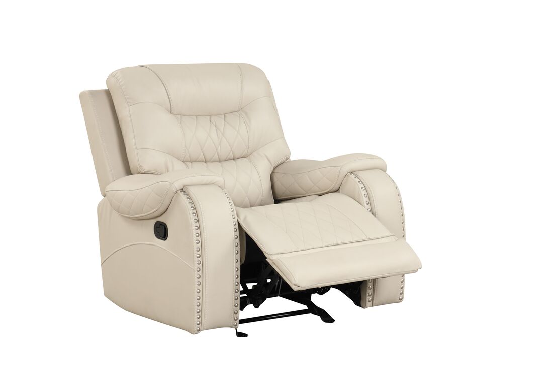 Sand Oversized 3-Piece Reclining Living Room Set