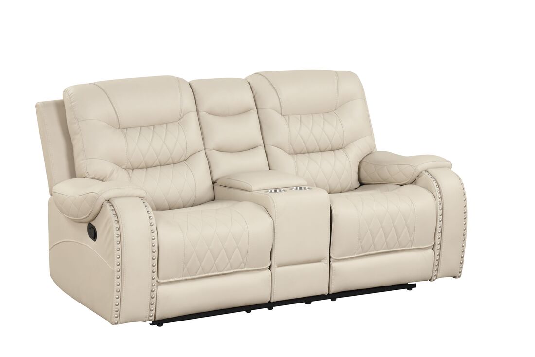 Sand Oversized 3-Piece Reclining Living Room Set