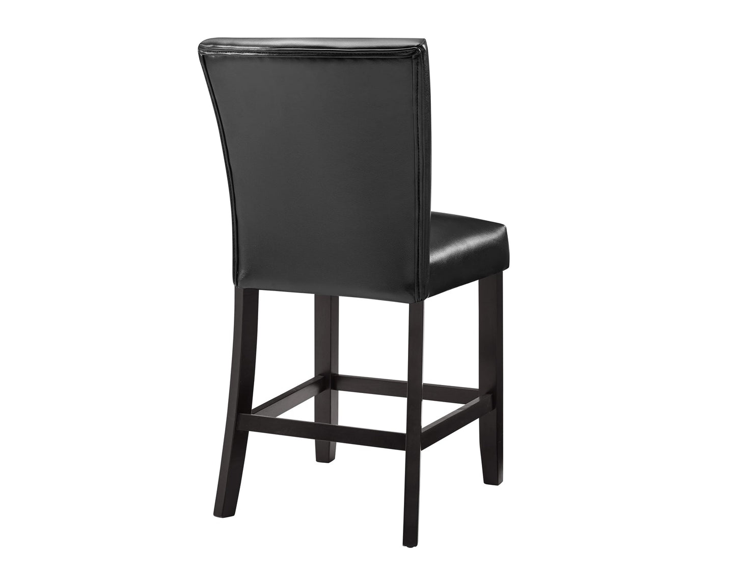 Carrara 6-Piece Marble Counter Dining Set(Table, Storage Bench & 4 Counter Chairs)