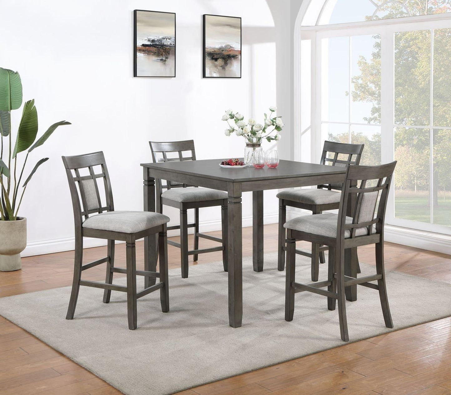 5 piece counter height dining set