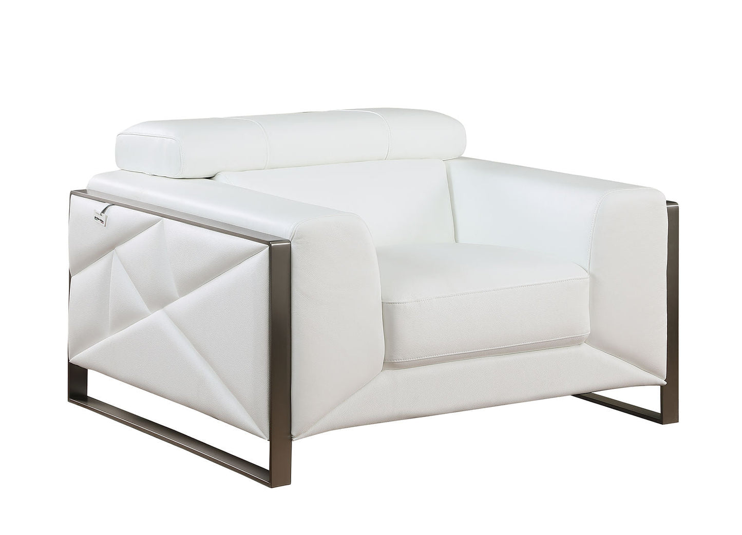 White sofa living room