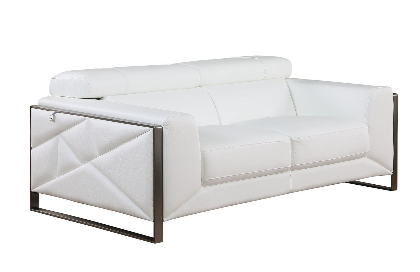 Italian leather sofa set