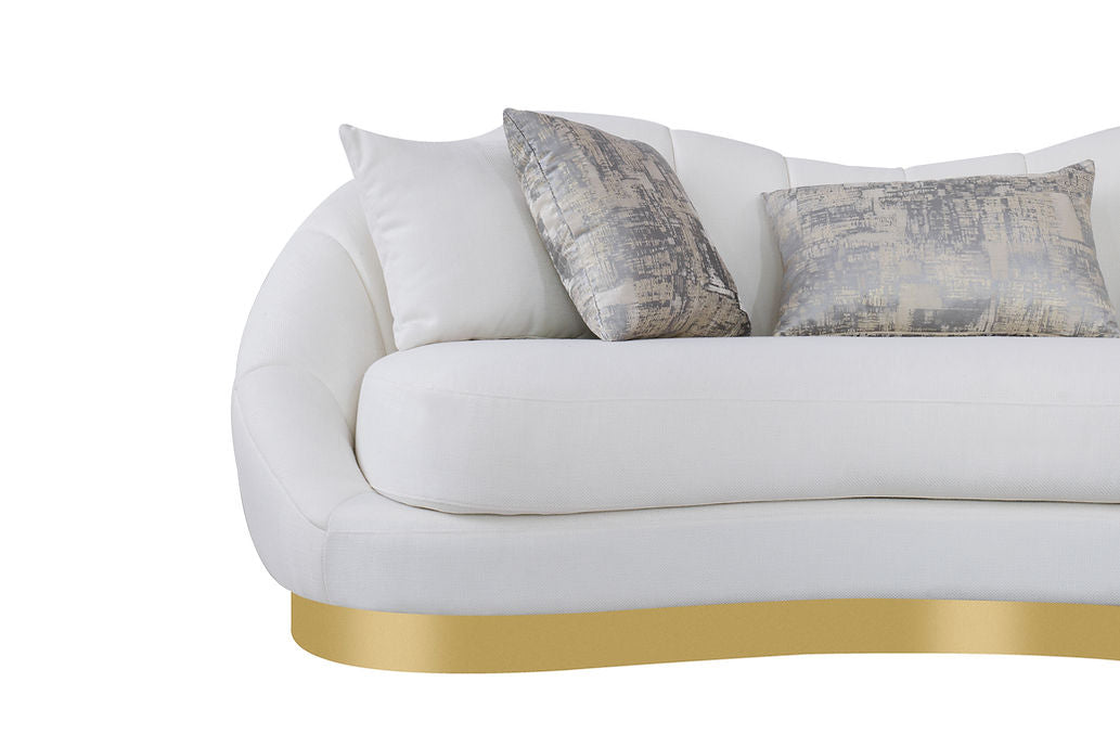 S4046 Olena (Ivory) Living Room Set