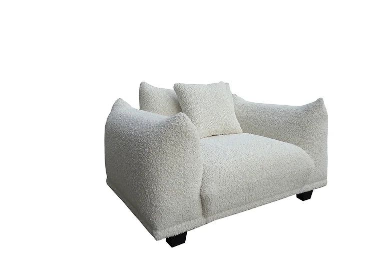 Homey Luxury White Living Room Set