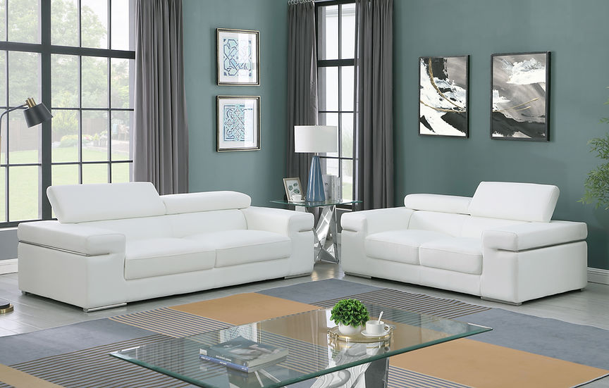 MI-8020 Soho (White) Living Room Set