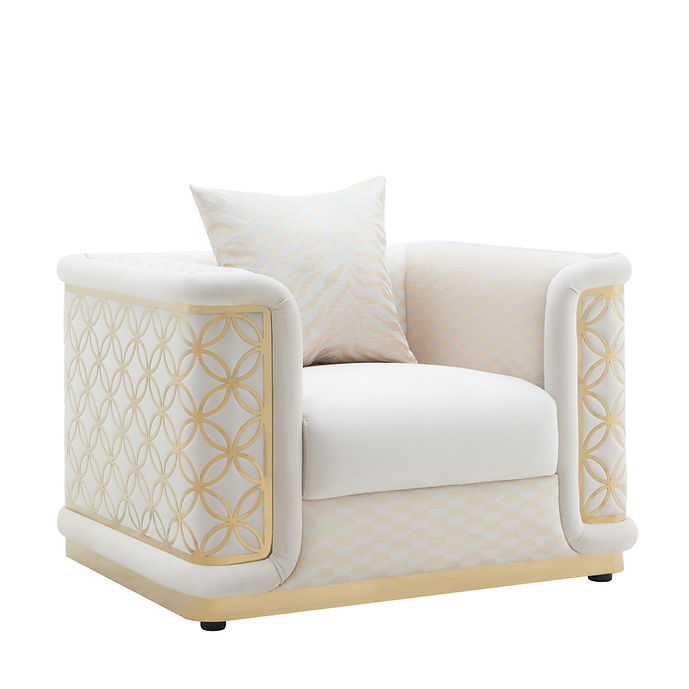 Cream Sofa Set