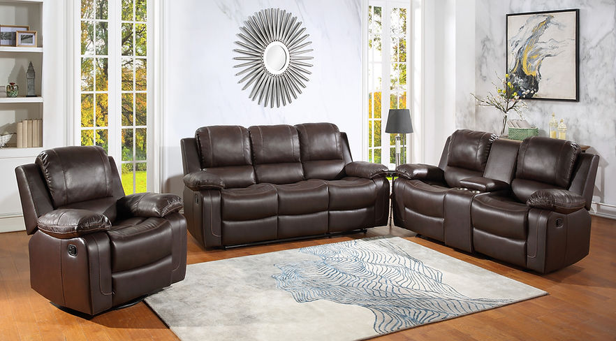 S3009 Nova (Brown) Loveseat