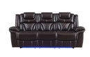 Party Time Brown Power Reclining Living Room Set