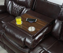 Party Time Brown Power Reclining Living Room Set