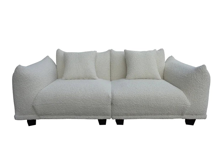 Homey Luxury White Living Room Set