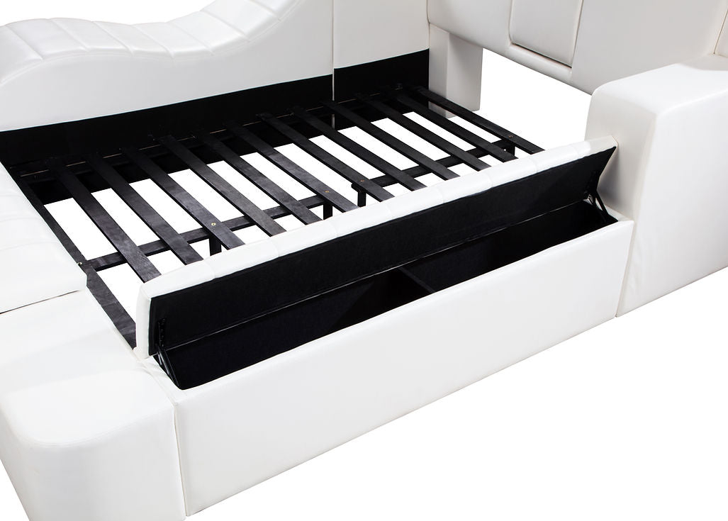 B420 APOLLO White King Bed