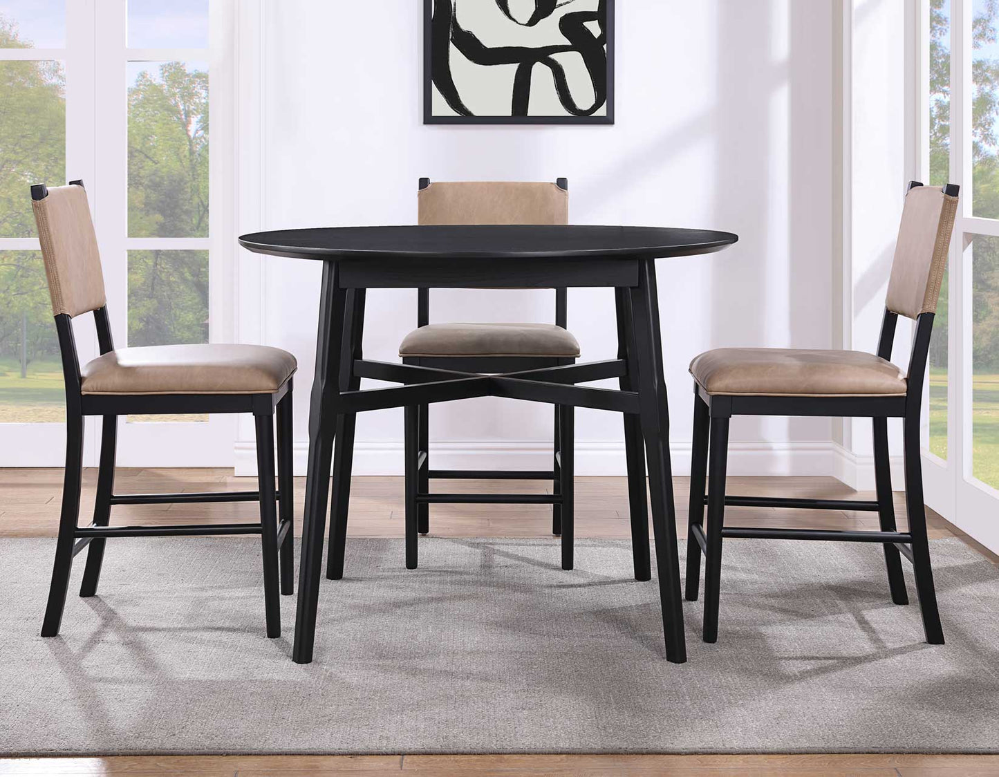 Oslo 5-Piece Counter Set, Midnight