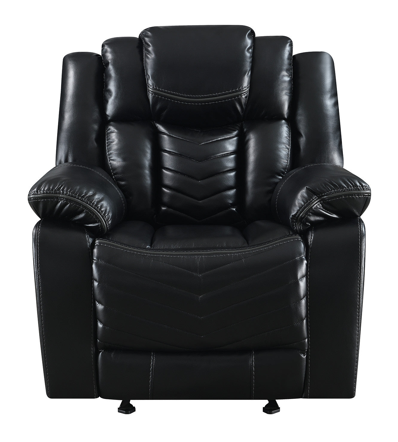 S2021 Lucky Charm (Black) Reclining Living Room Set