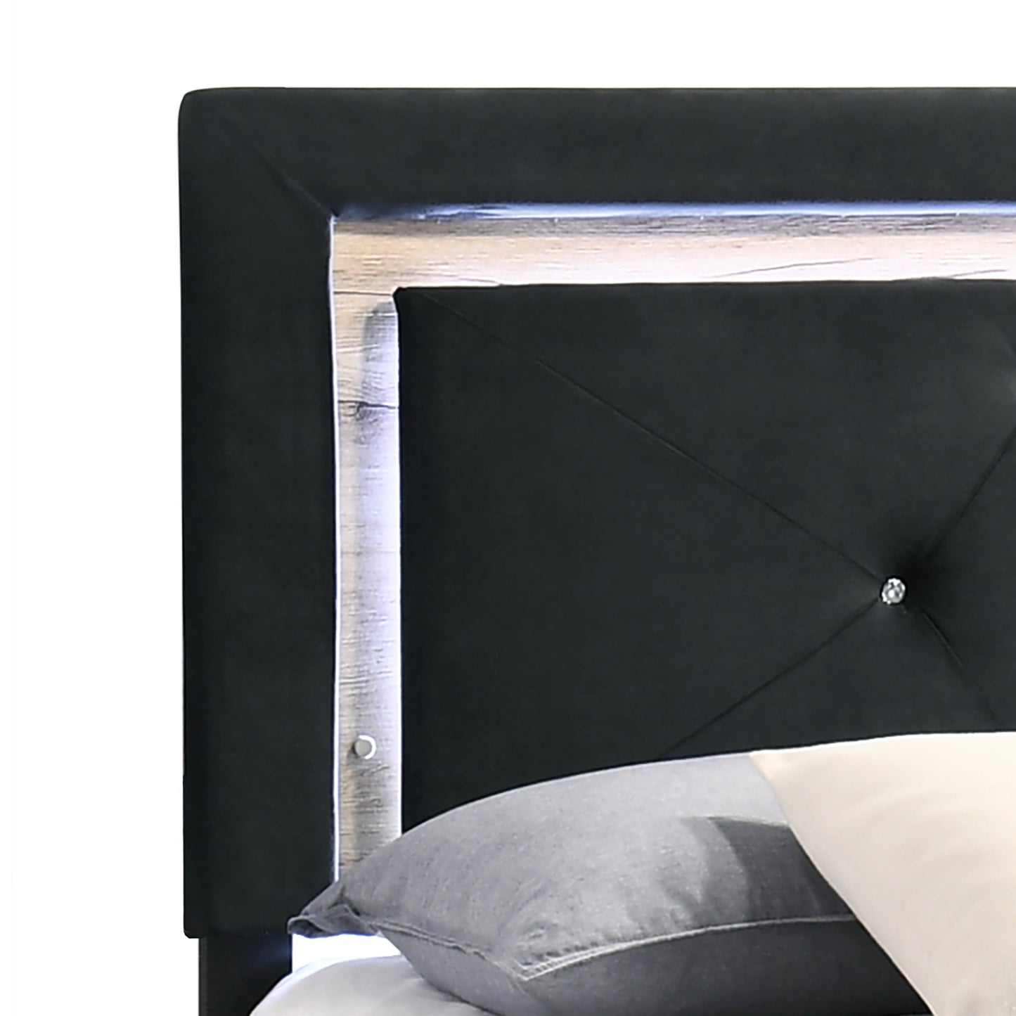 Urban Haven King Black Bed