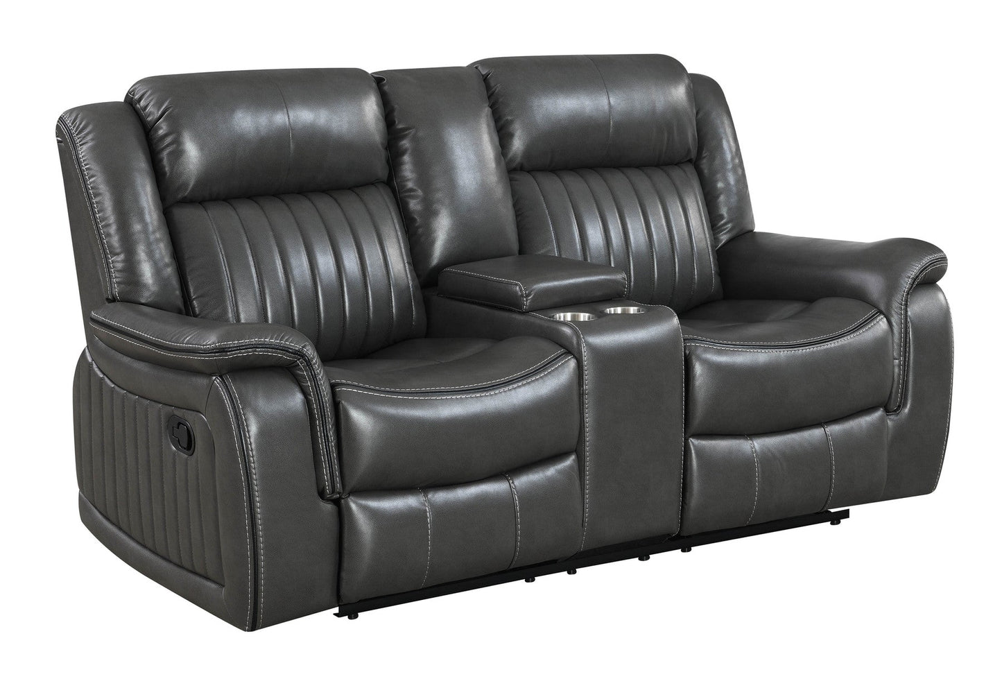Lavon Gray Reclining Living Room Set