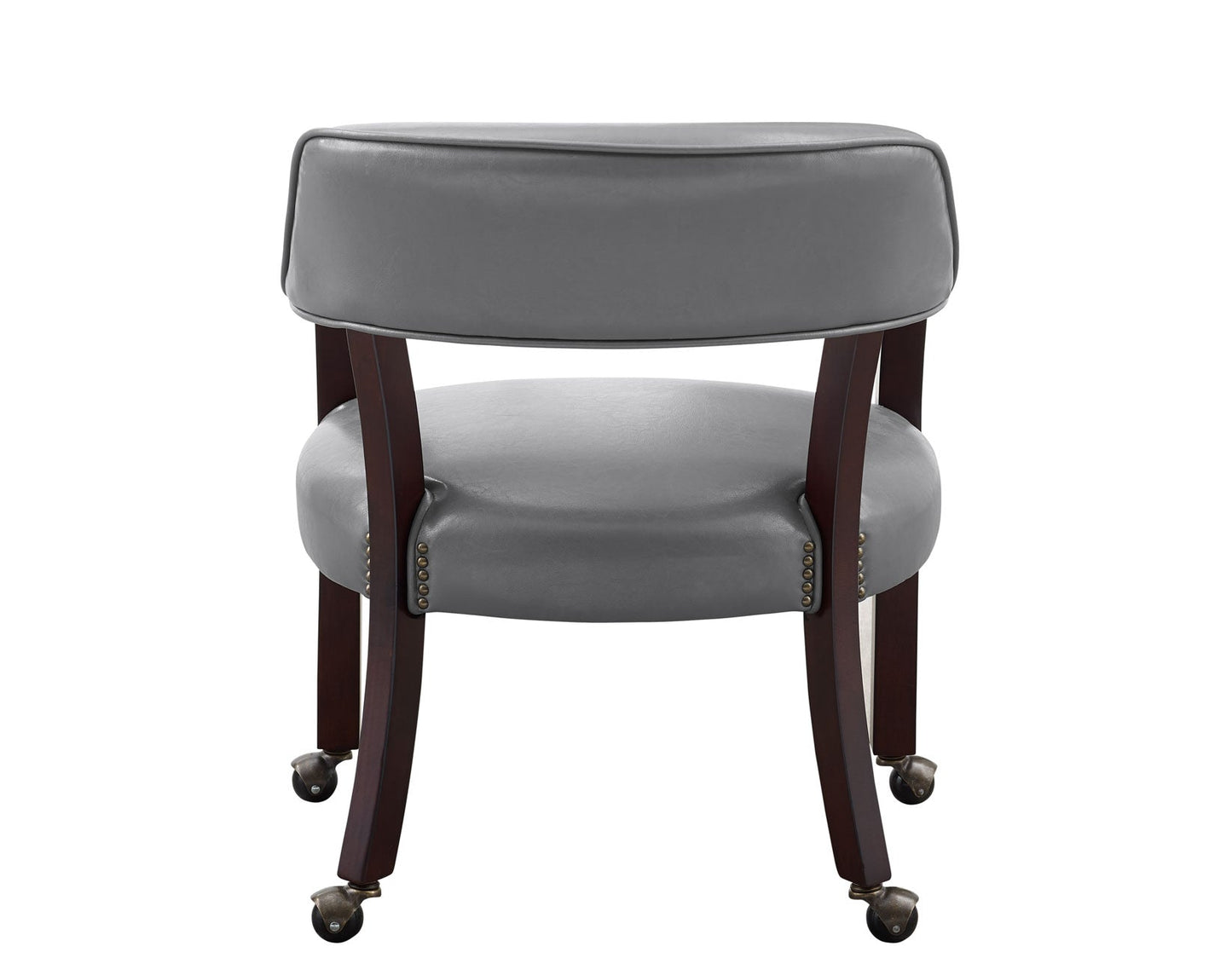 Tournament Arm Chair w/Casters, Gray