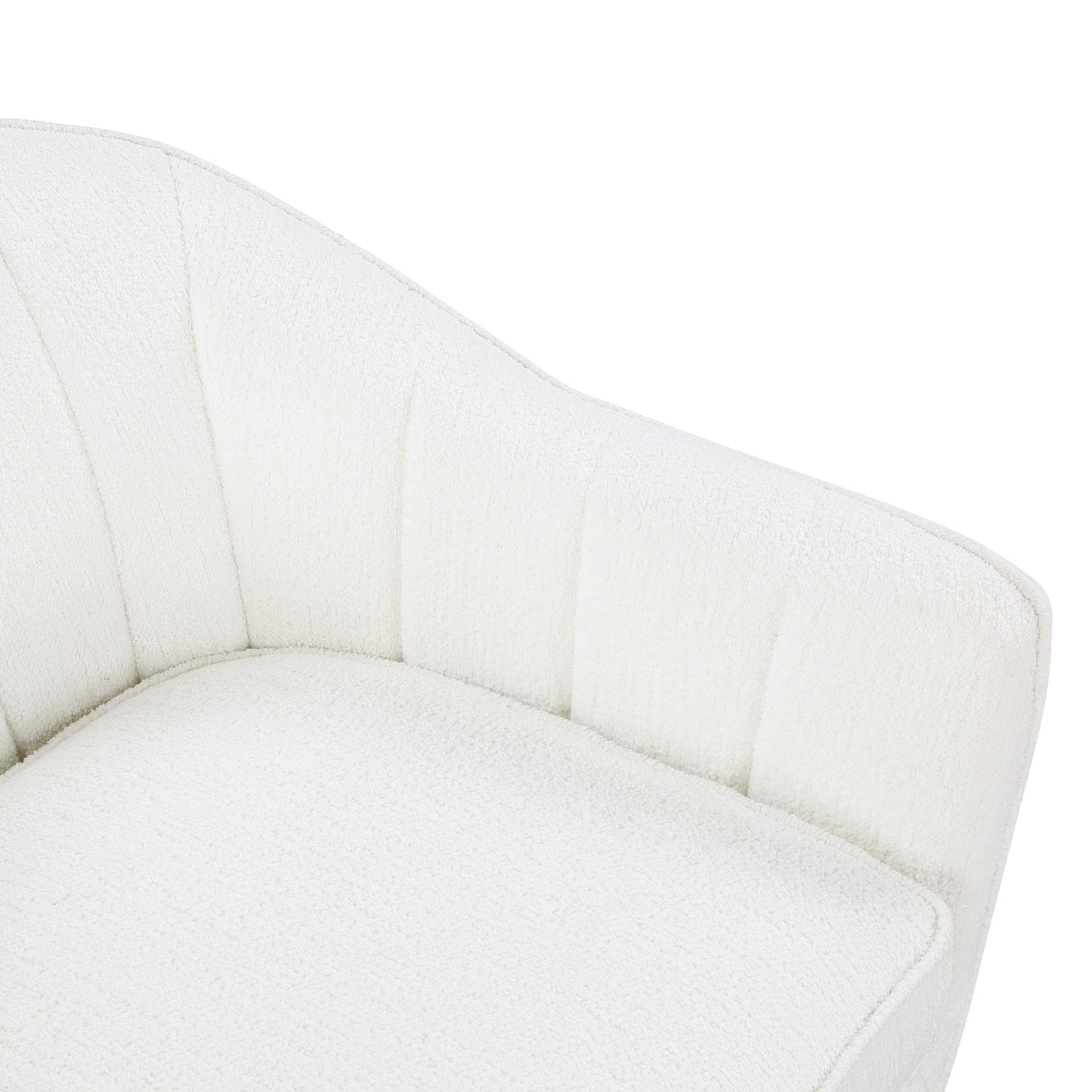 Cutler White Accent Chair