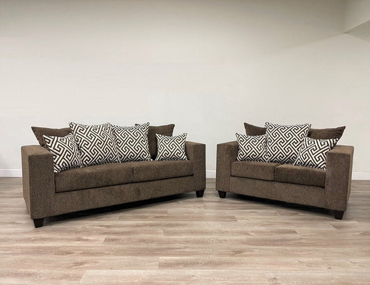 Monroe Mocha Living Room Set