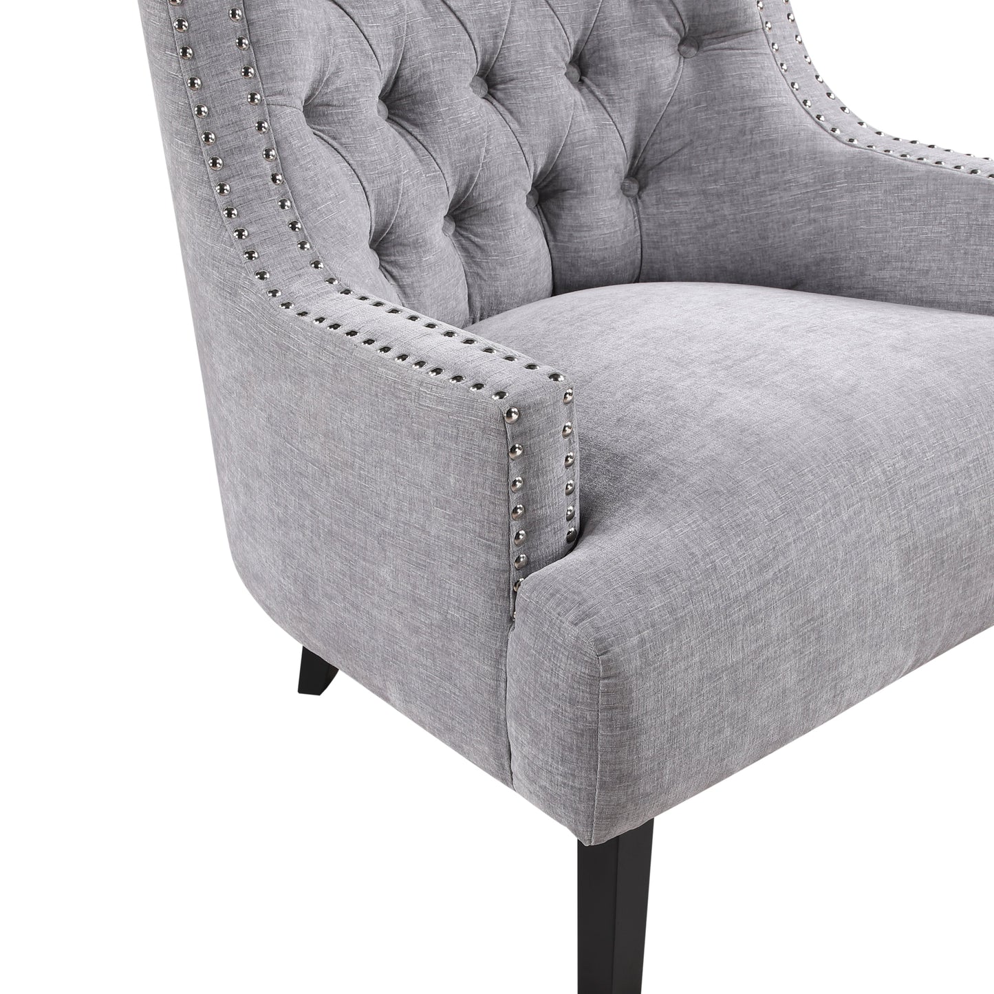 Charisma Gray Accent Chair