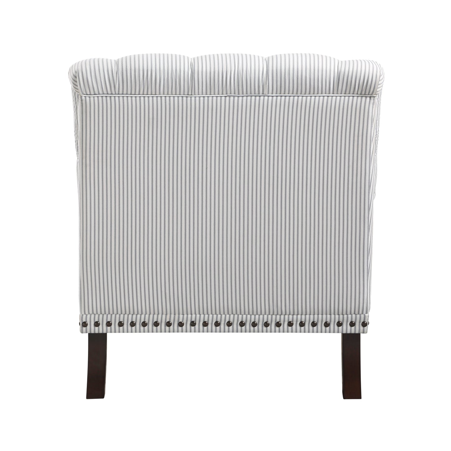 Holland Park Gray/White Accent Chair