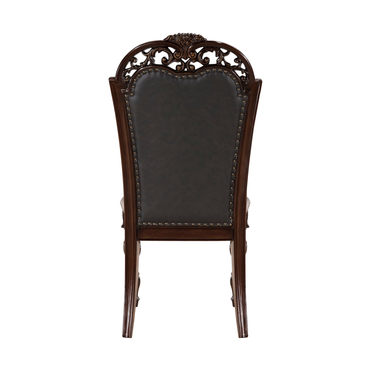 Adelina Cherry 5-Piece Dining Room Set (Table and 4 Chairs)