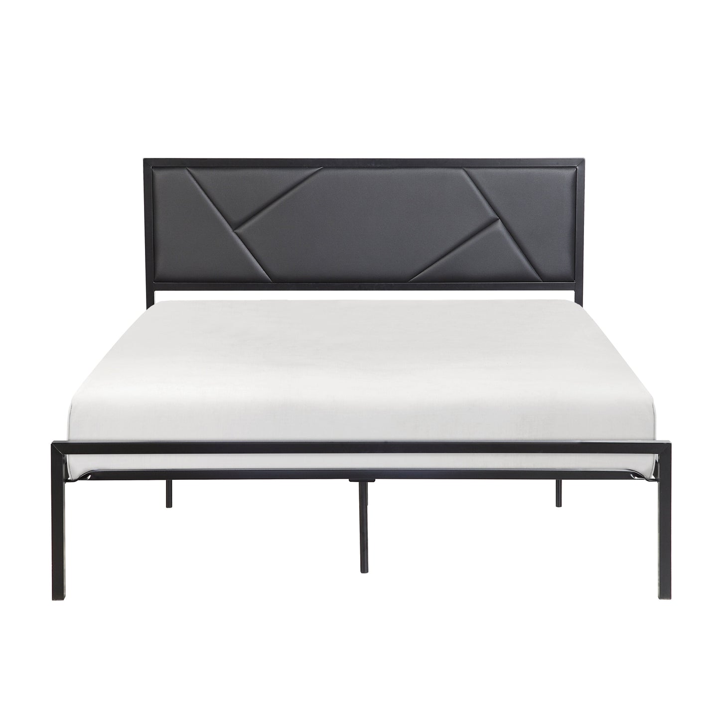 Keegan Gunmetal Full Platform Bed