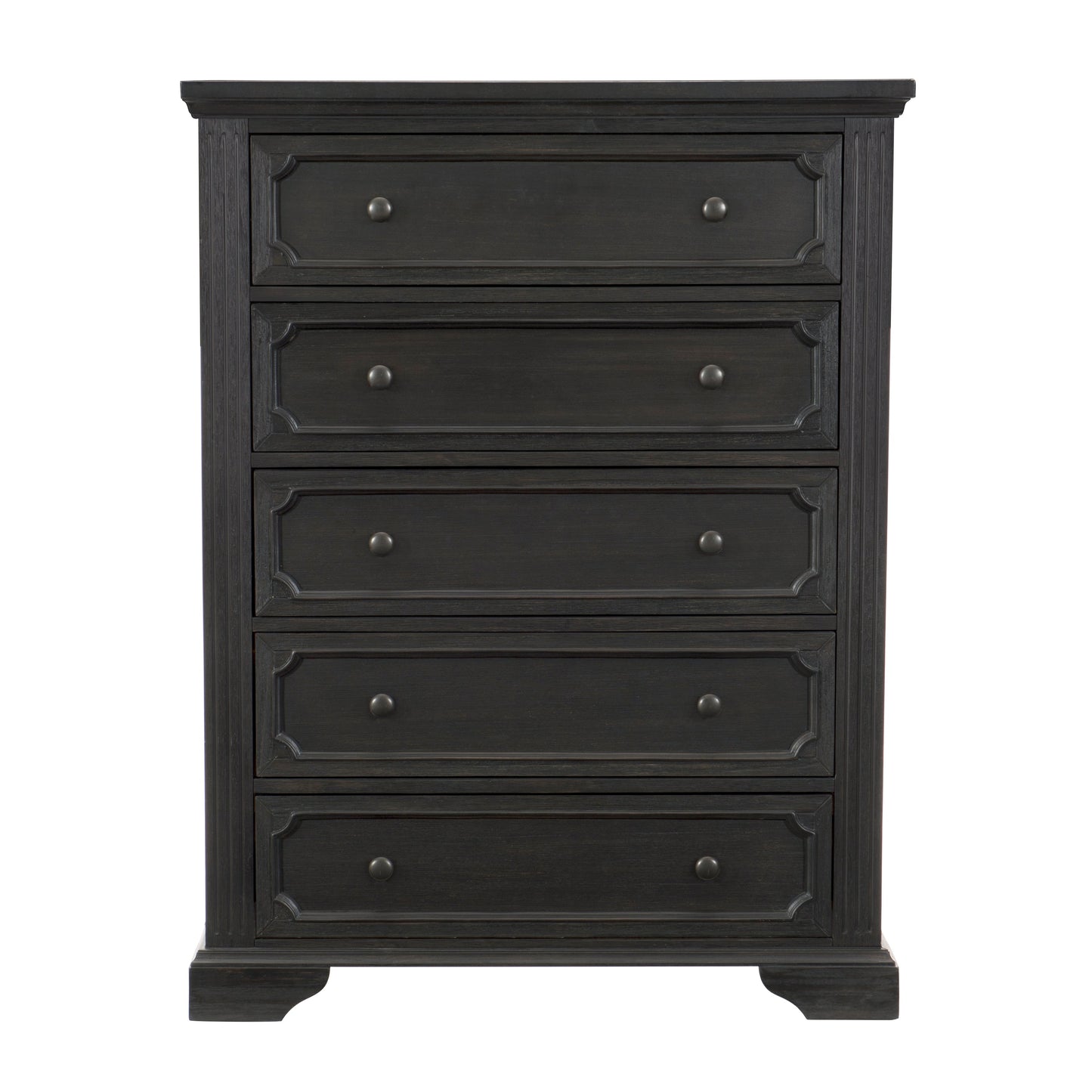 Bolingbrook Wire-Brushed Charcoal Chest