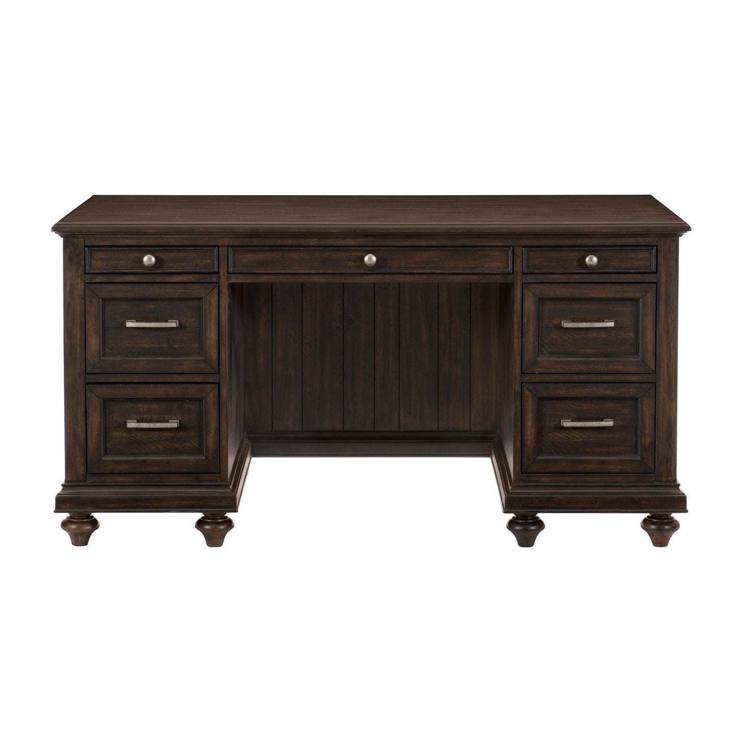 Cardano Driftwood Charcoal Executive Desk
