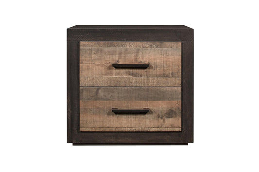Miter Brown Nightstand