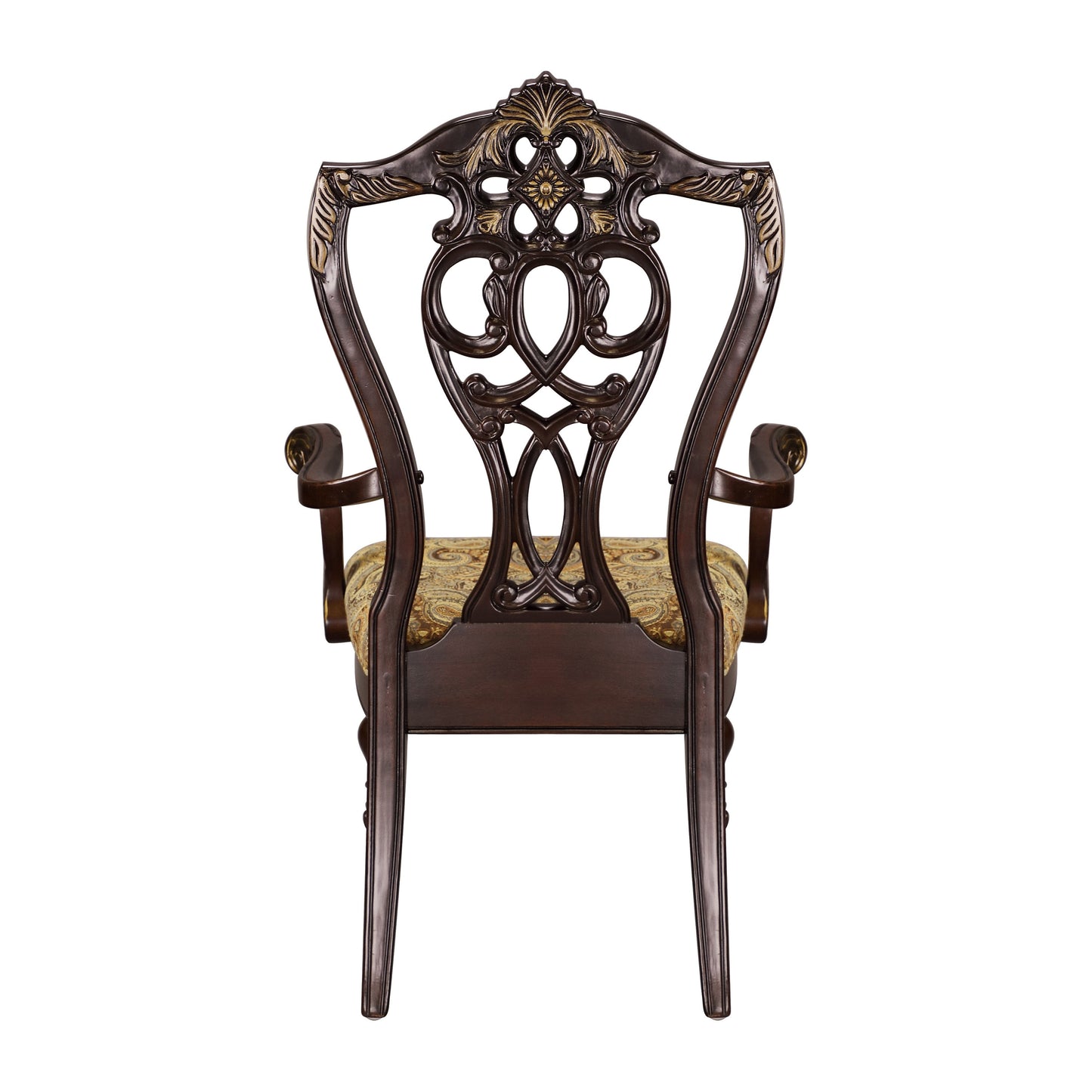 Catalonia Cherry Dining Arm Chair, Set of 2