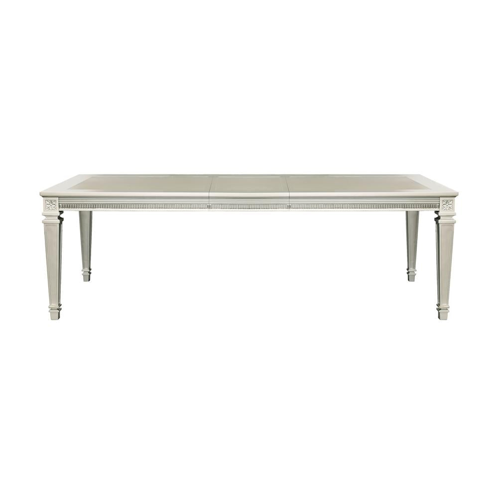 Bevelle Silver Extendable Dining Table