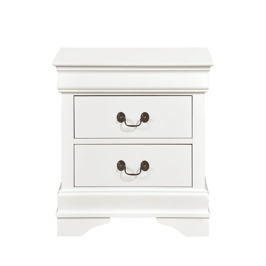 Mayville White Nightstand